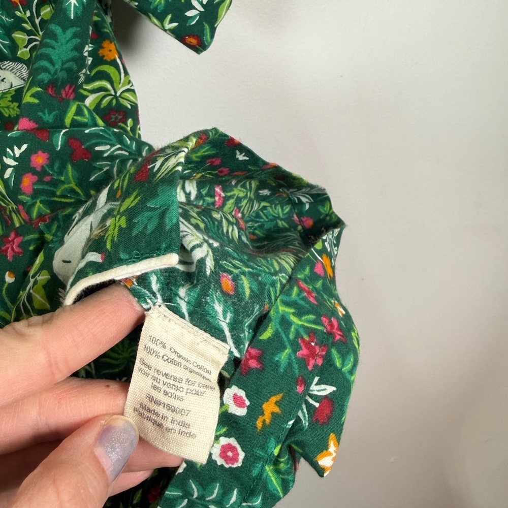 Printfresh Unicorn Garden Pajama Set Organic Cotton Medium - Picture 5 of 9